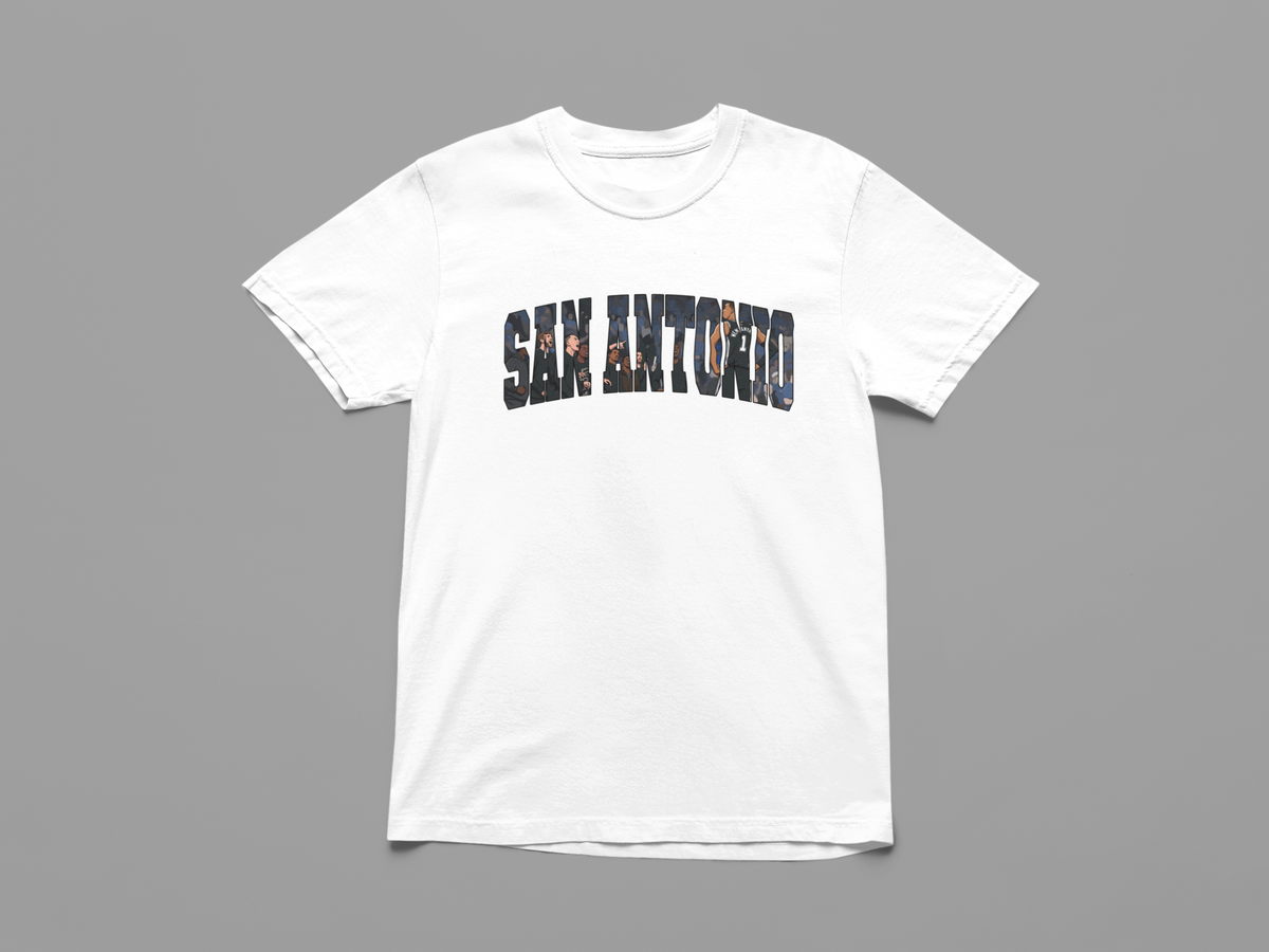 San Antonio City Basketball Shirt