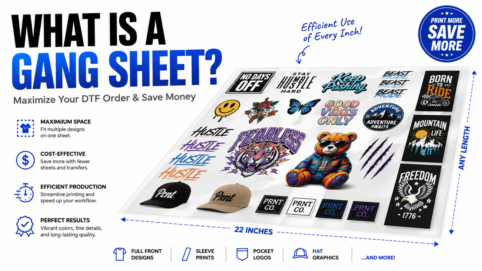 What Is a Gang Sheet? How to Maximize Your DTF Order