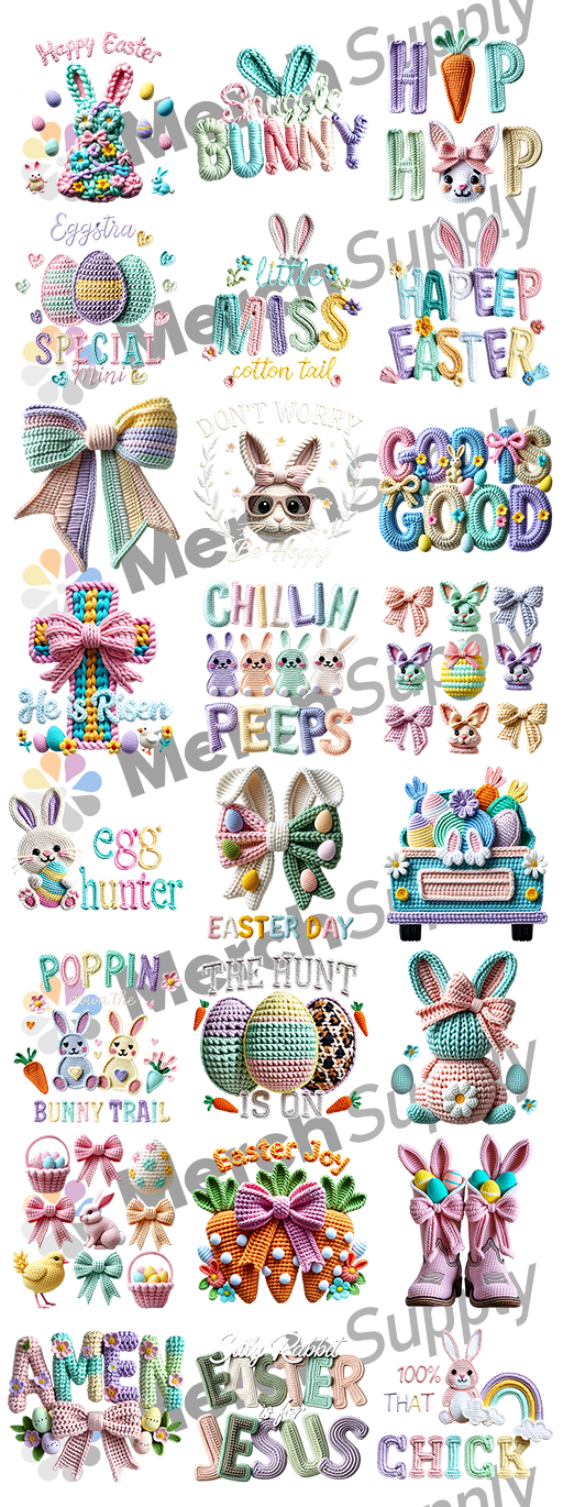 Gang Sheet for Easter 2026