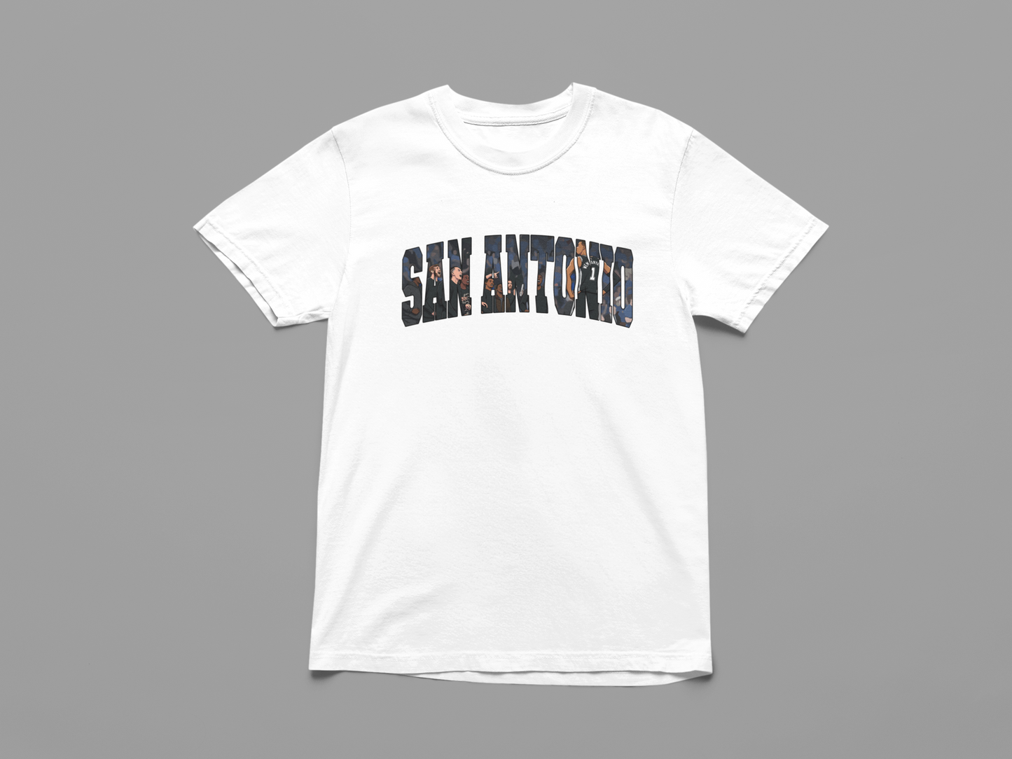 San Antonio City Basketball Shirt